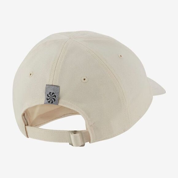 Nike Sportswear NSW Heritage 86 Off-White Color Grey Recycled Swoosh Logo Visor main image 8